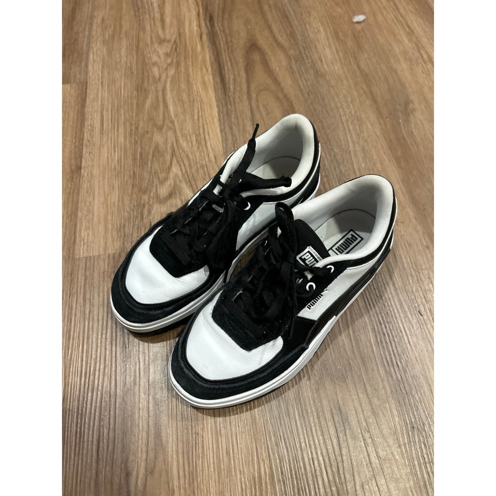 Puma Women's 8 Sneakers Black and White